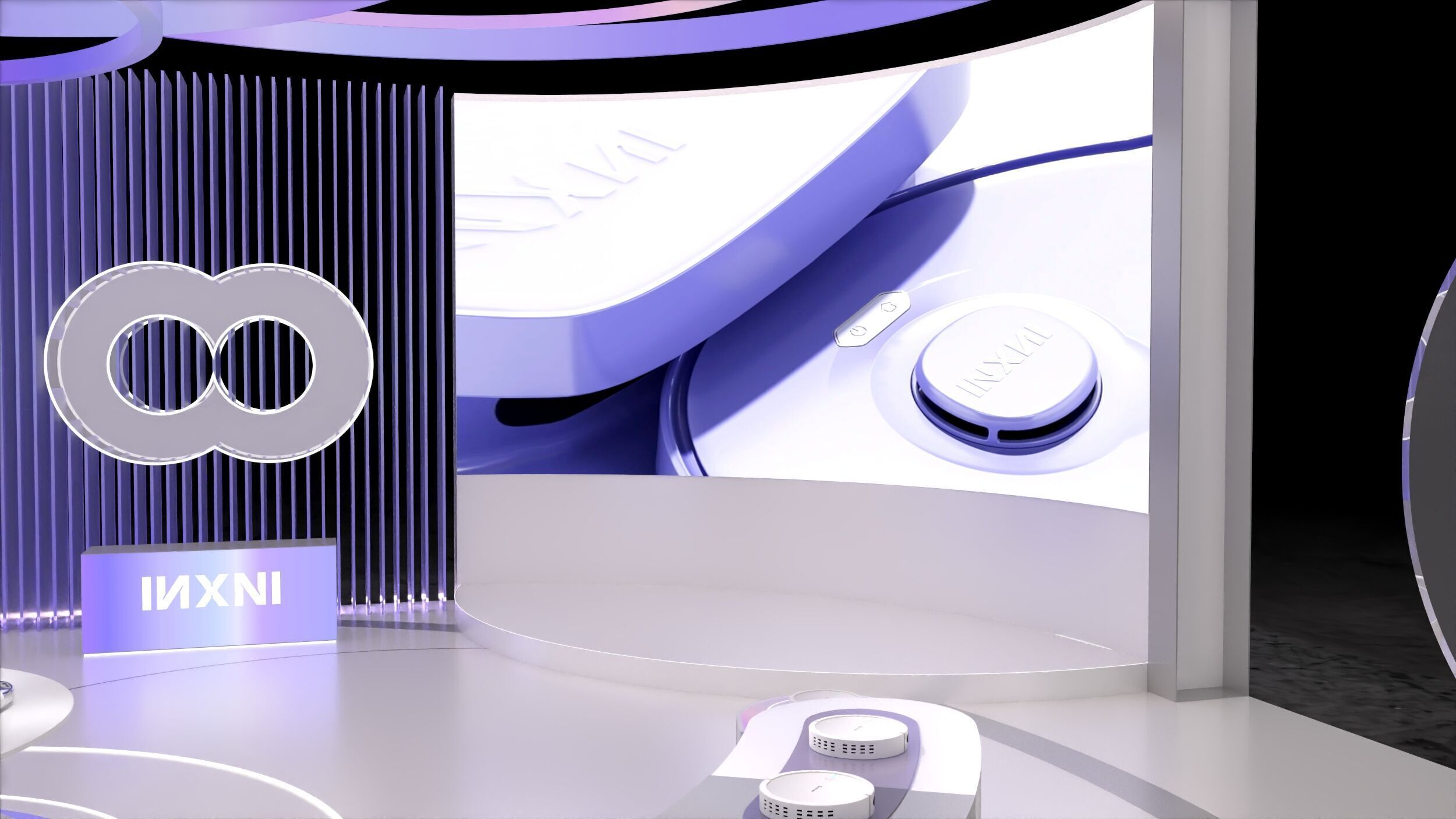Robotic Vacuum Cleaner Exhibition Booth Design 3D model_12