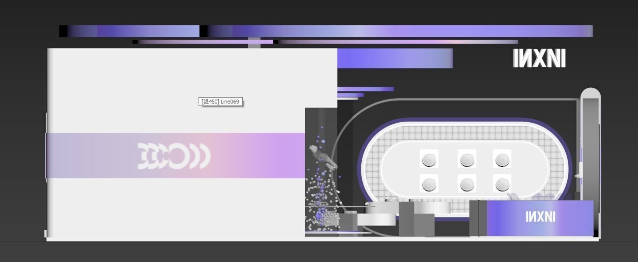 Robotic Vacuum Cleaner Exhibition Booth Design 3D model_14