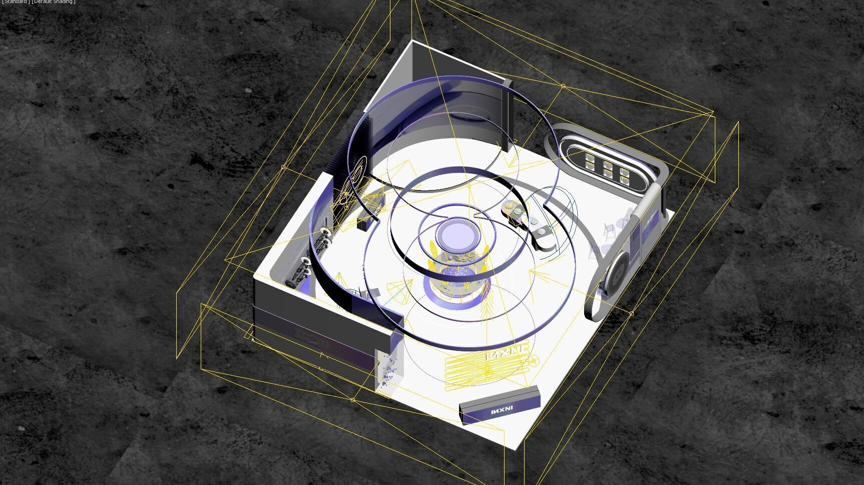 Robotic Vacuum Cleaner Exhibition Booth Design 3D model_24