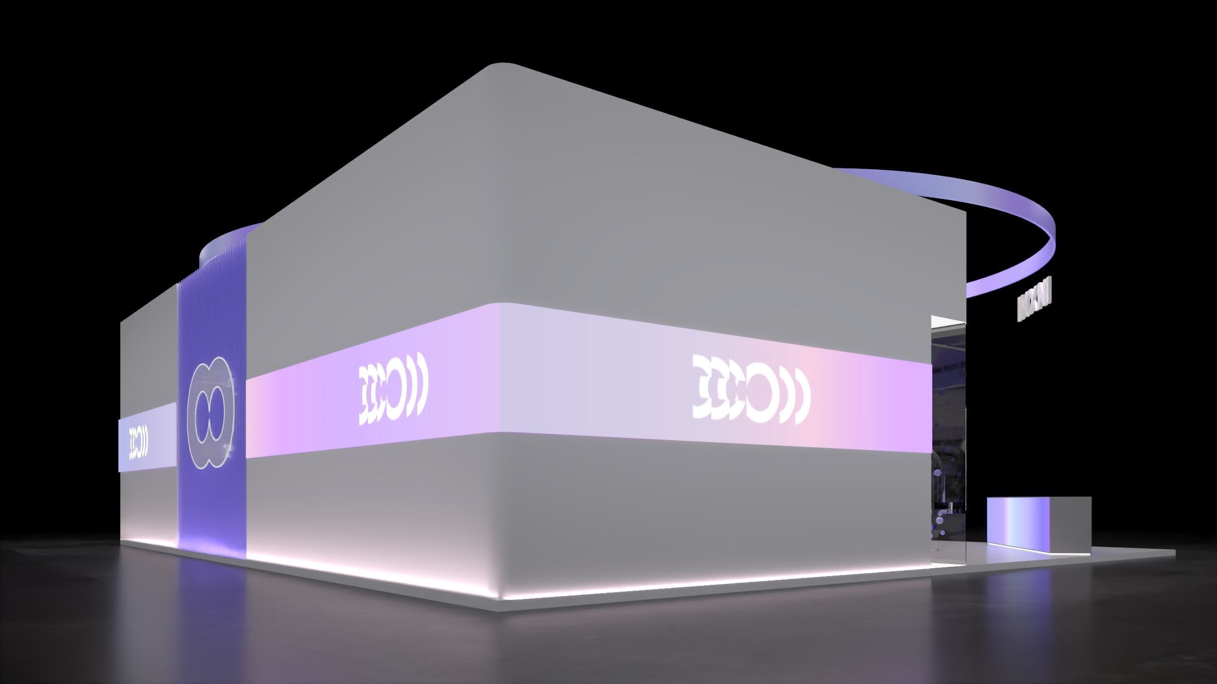 Robotic Vacuum Cleaner Exhibition Booth Design 3D model_5