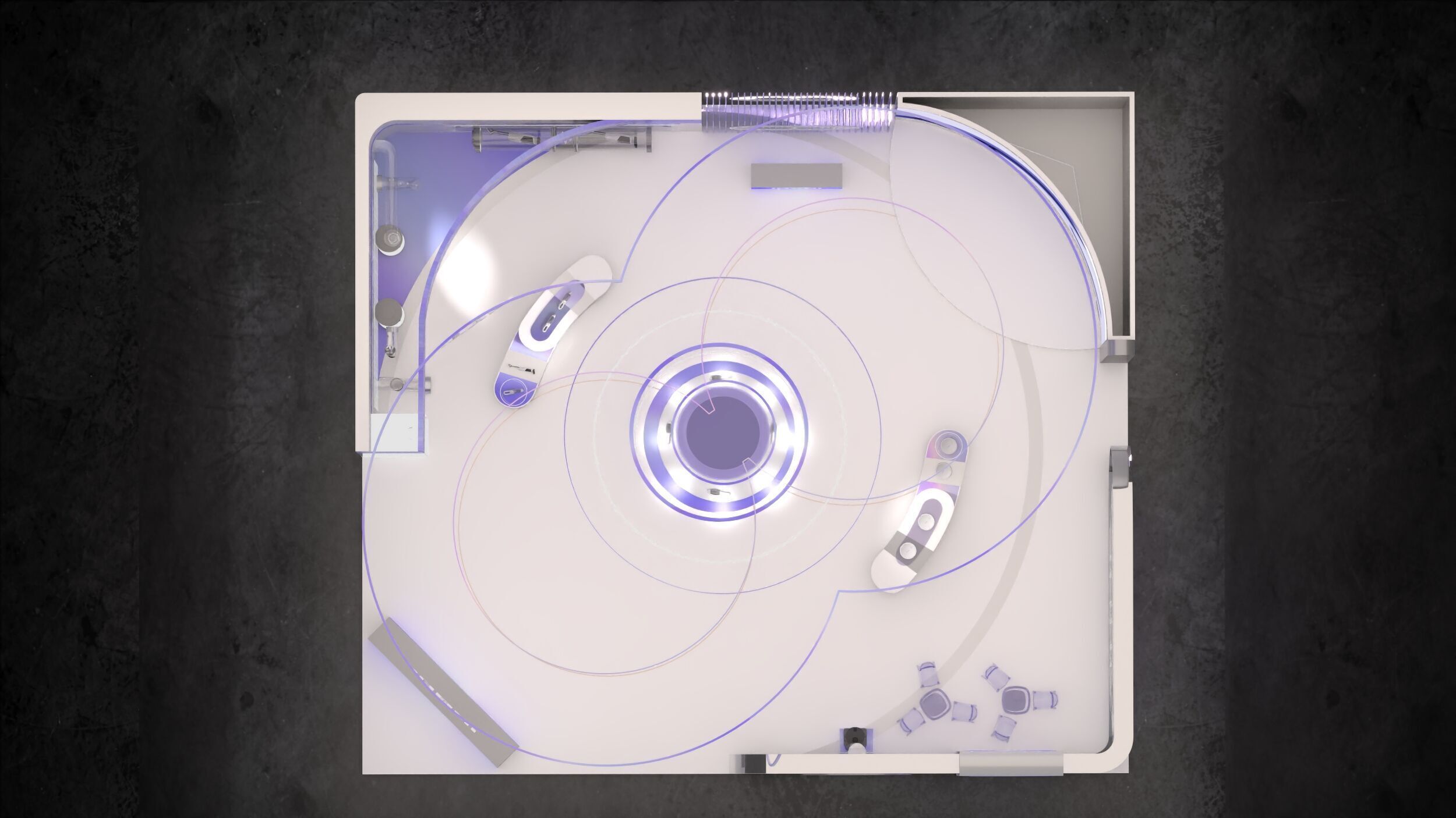 Robotic Vacuum Cleaner Exhibition Booth Design 3D model_3