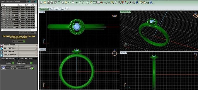 ring 44 3D print model