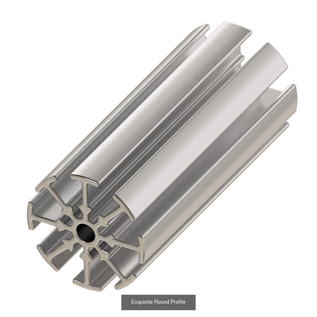 PREMIUM EXTRUSION PROFILE PACK 3D Model Collection_3