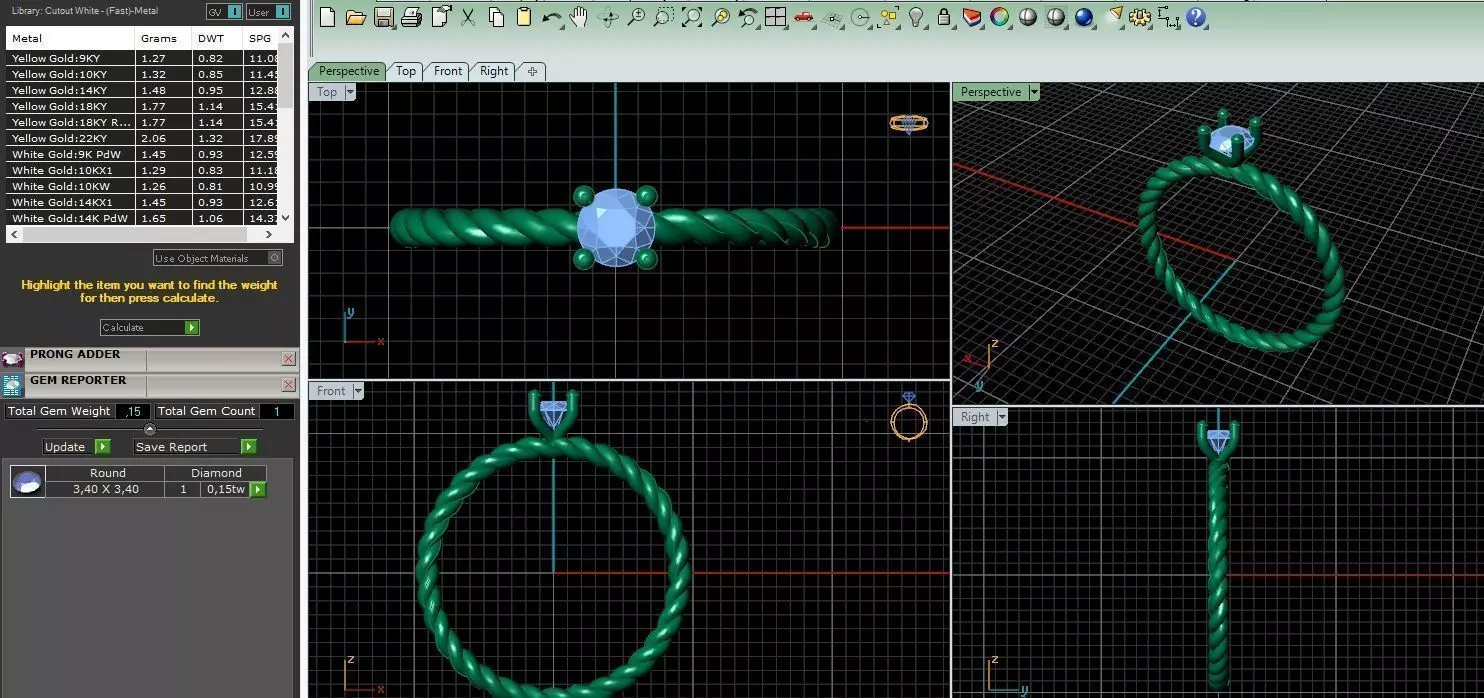 ring 24 3D print model_0