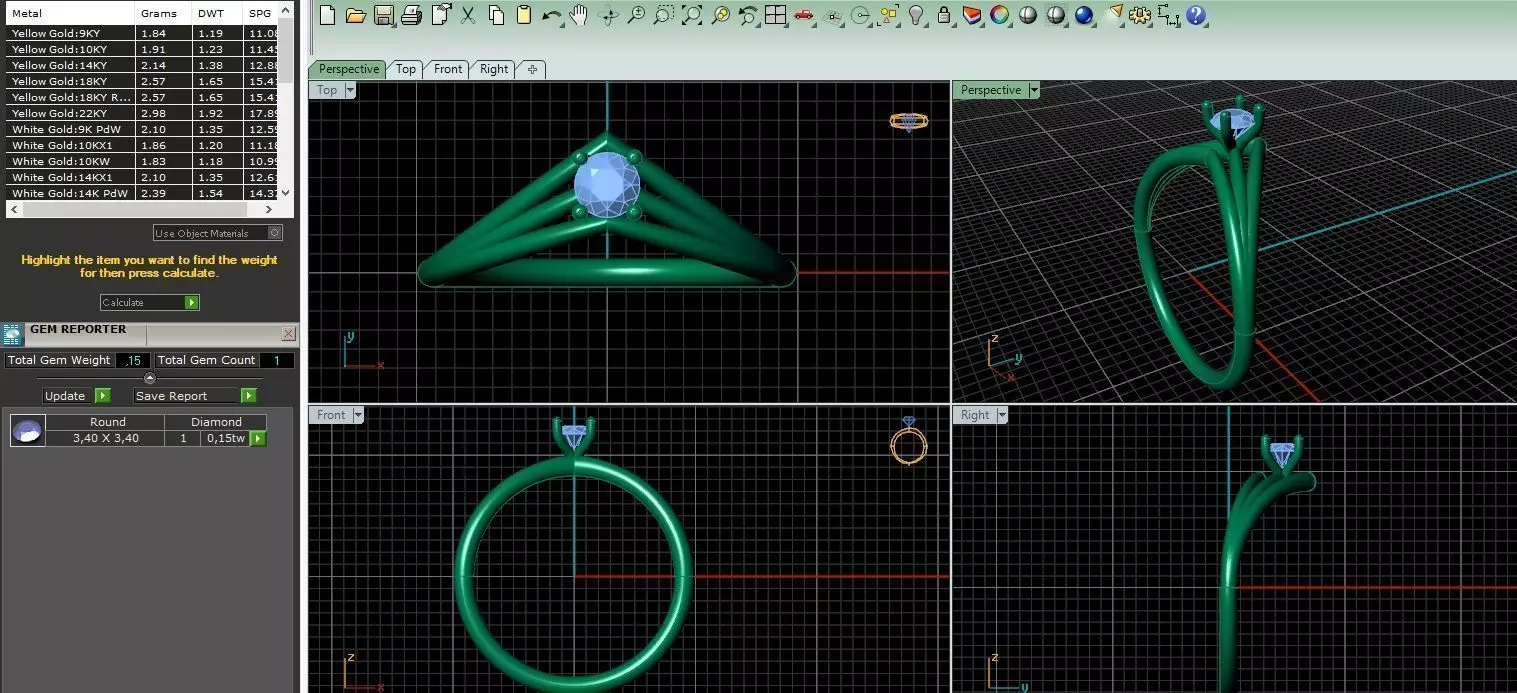 ring 15 3D print model_0