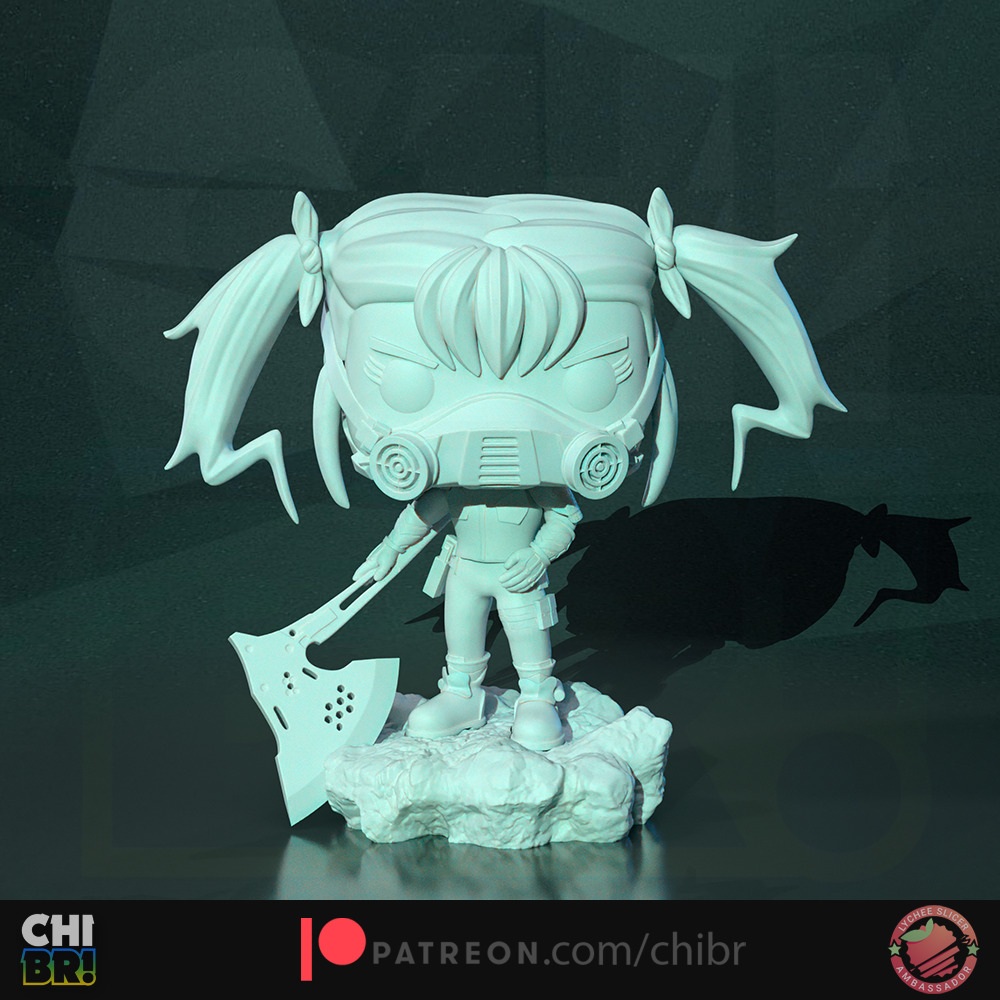 Kikoru Shinomiya - Kaiju n8 - Funko 3D print model_4