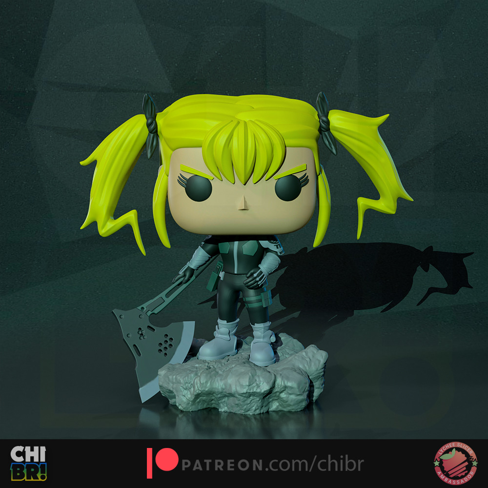 Kikoru Shinomiya - Kaiju n8 - Funko 3D print model_5