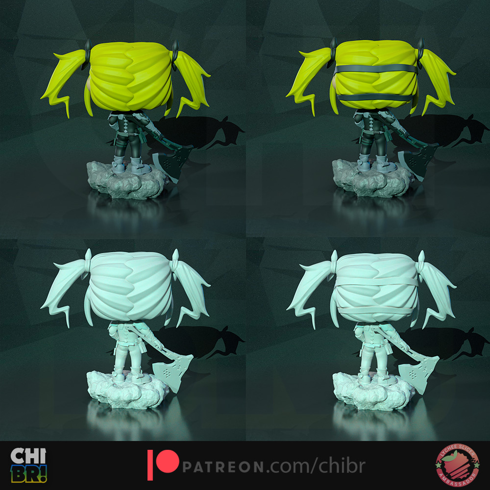 Kikoru Shinomiya - Kaiju n8 - Funko 3D print model_2