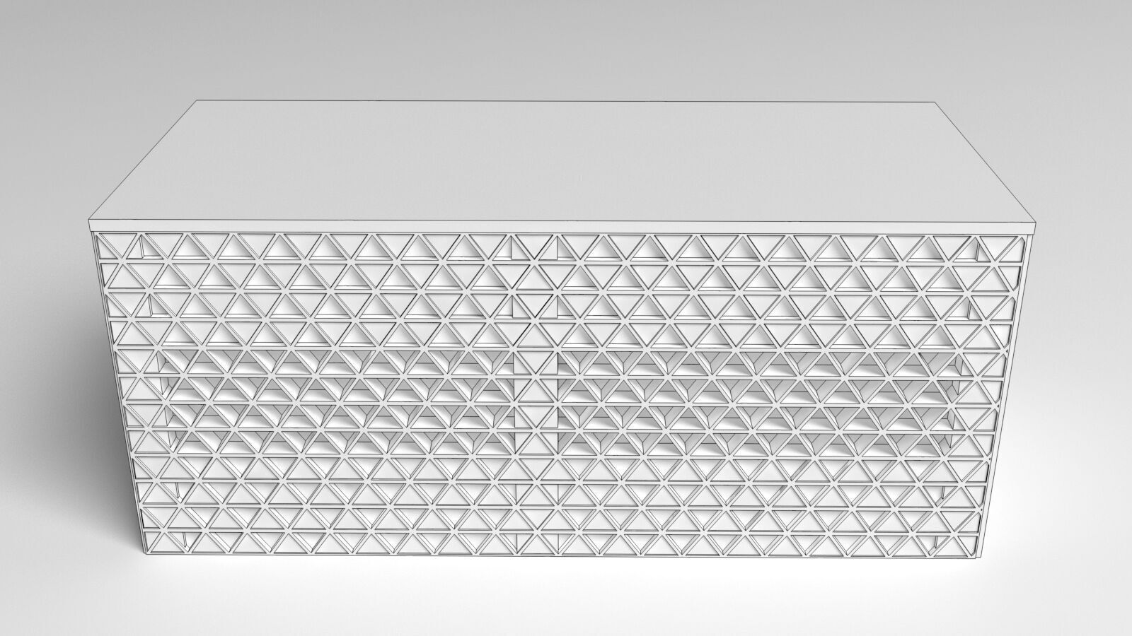 Buffet Table 3D model_3