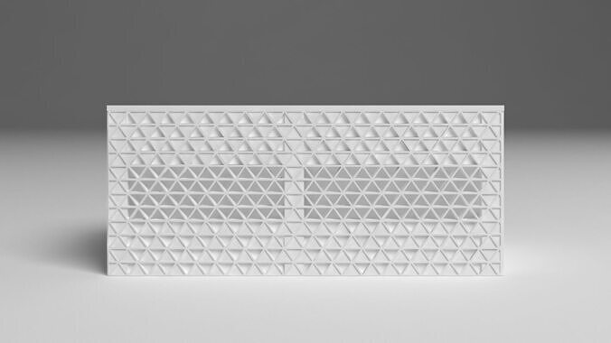 Buffet Table 3D model 5
