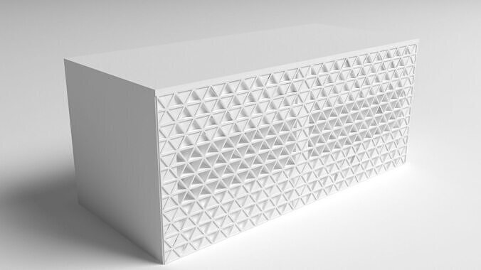 Buffet Table 3D model 6