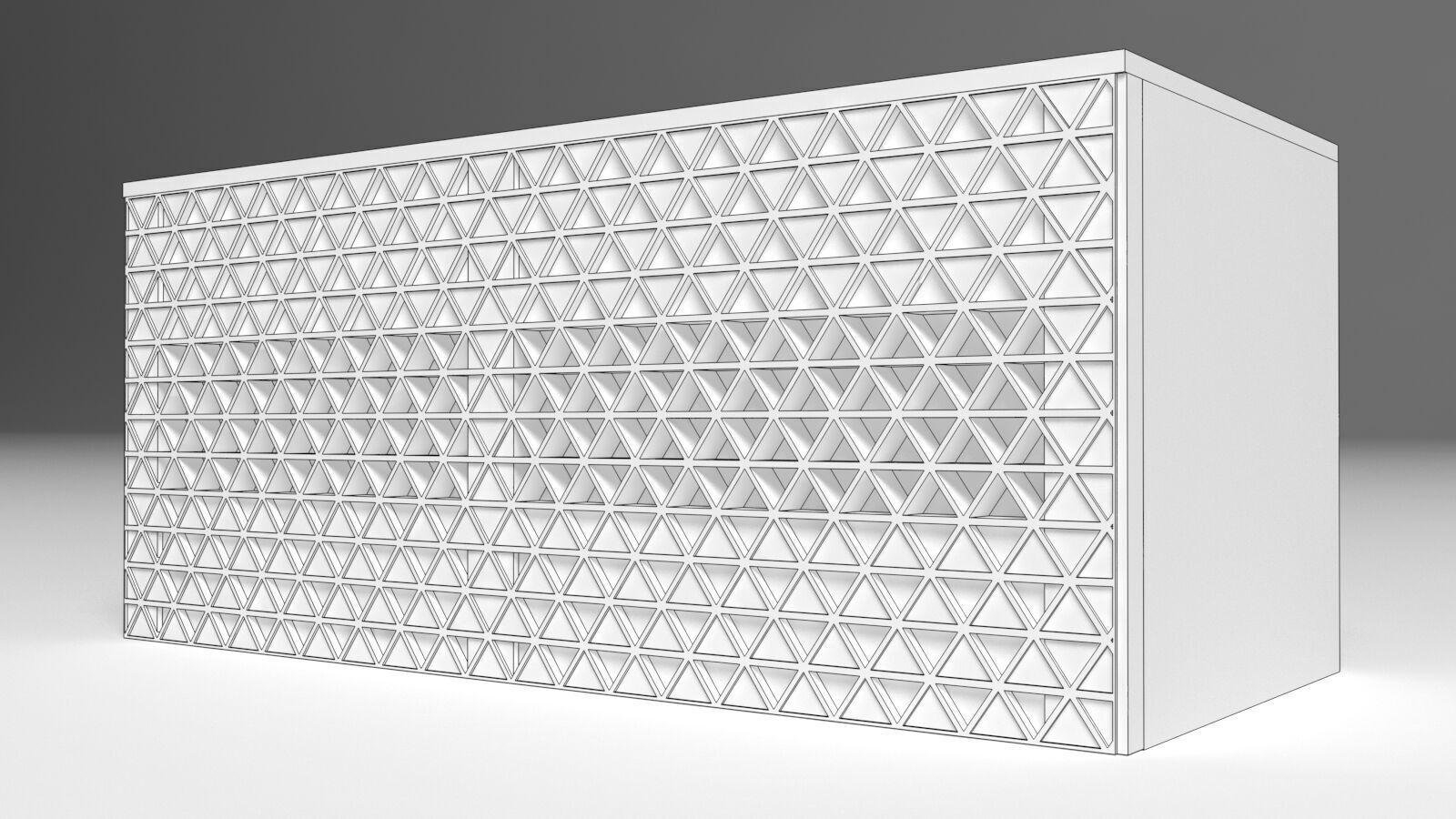 Buffet Table 3D model_2