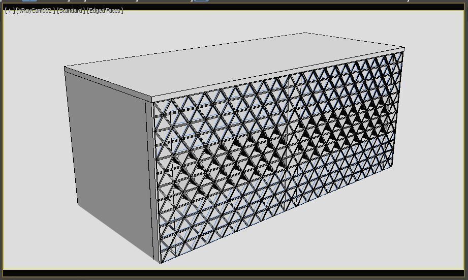 Buffet Table 3D model_9