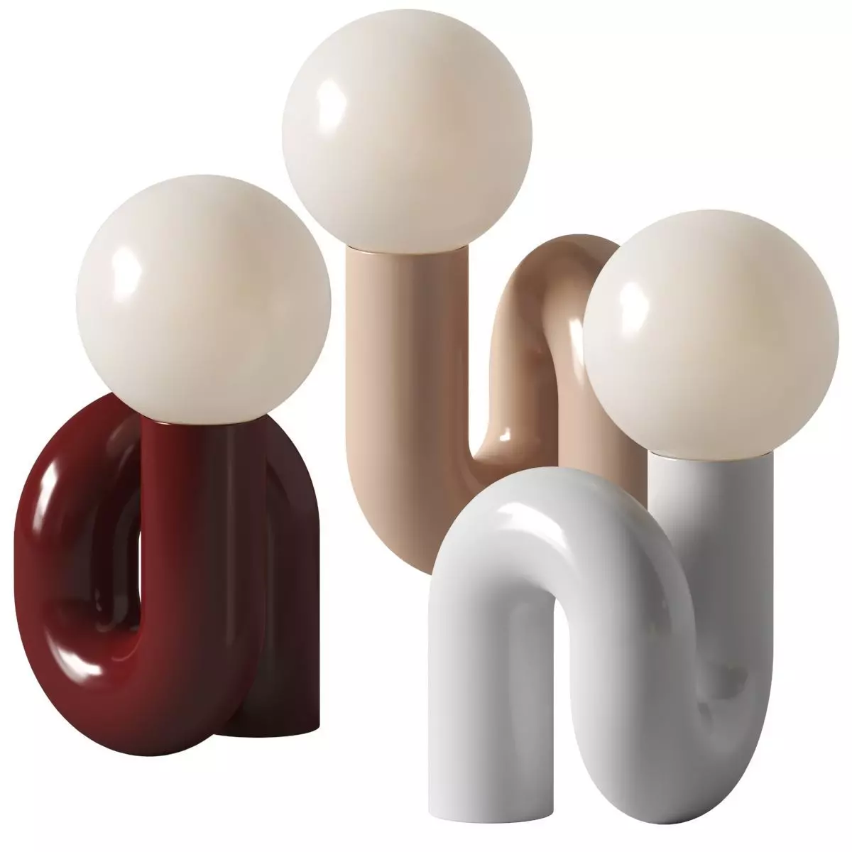 Neotenic Table Lamp - Dekoor 3D model_0