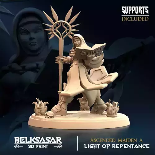 Ascended Maiden A Nude