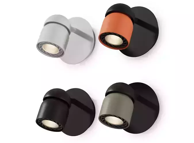 Wall spot Faro Barcelona Coco 3D model