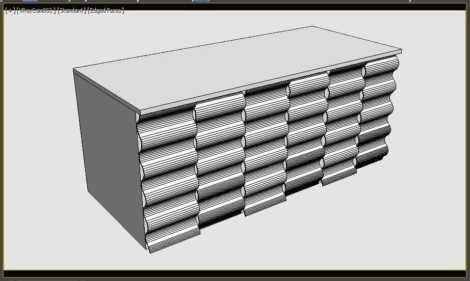 Buffet Table 3D model_9