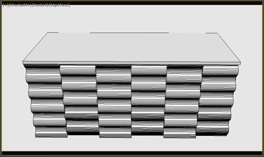 Buffet Table 3D model_11