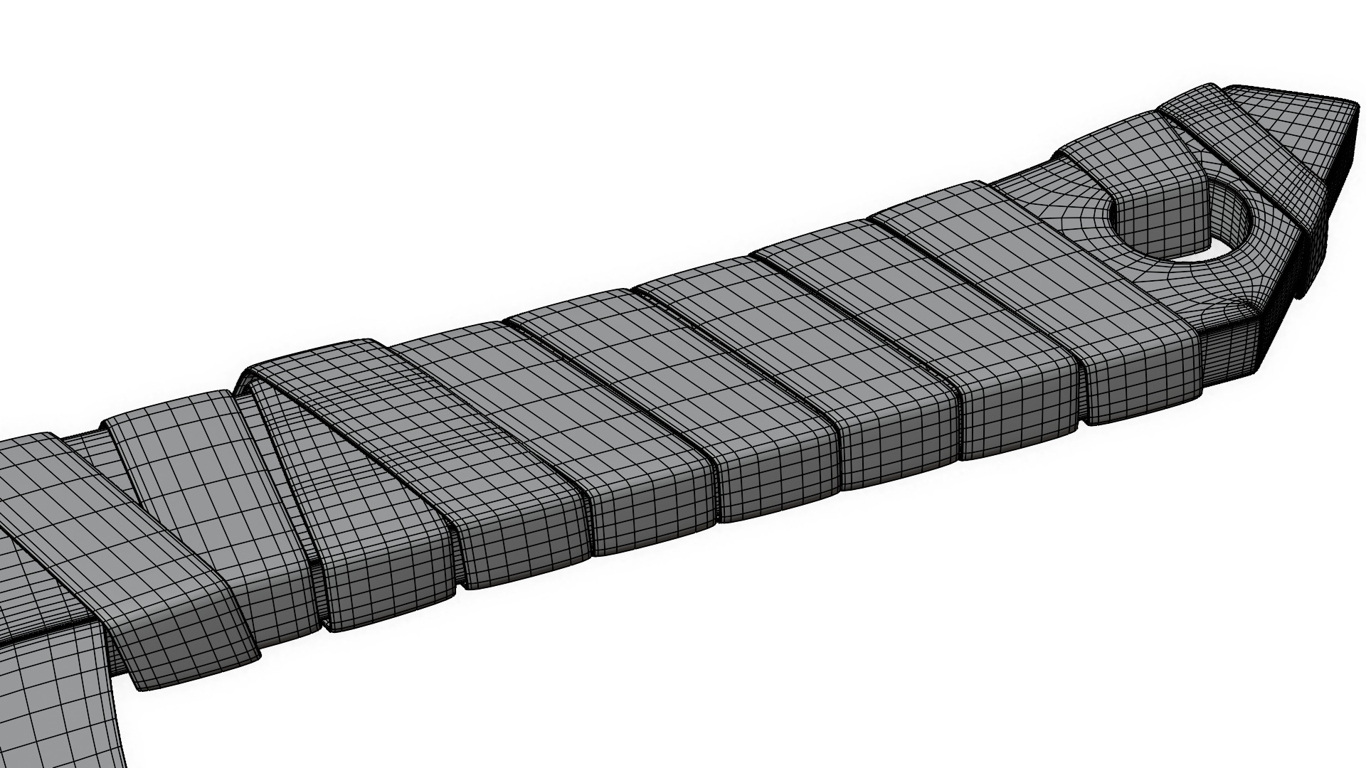 Realistic 3D Dagger High-Quality Free 3D model_8