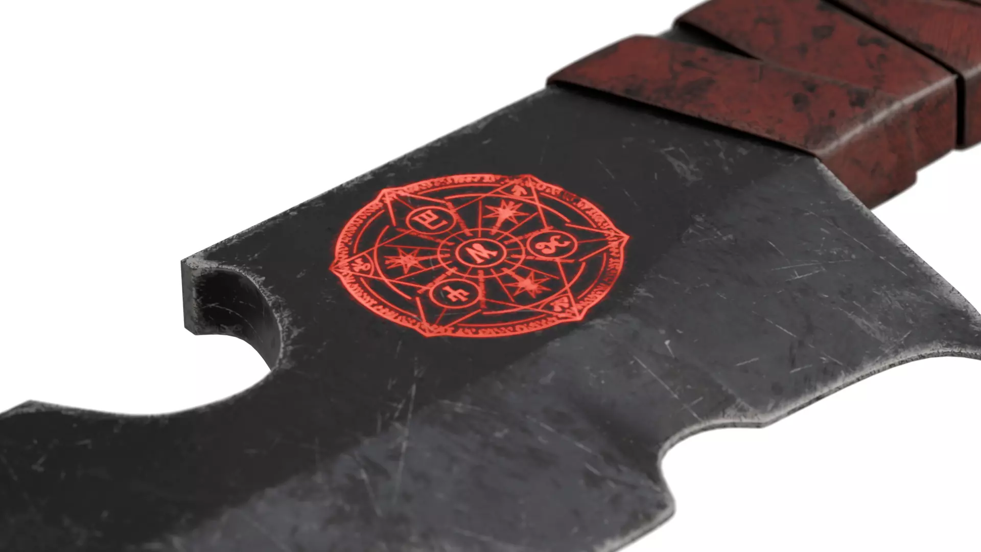 Realistic 3D Dagger High-Quality Free 3D model_0