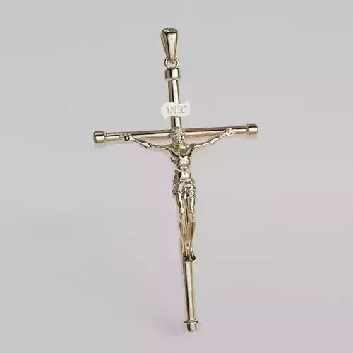 cross pendant with Christ
