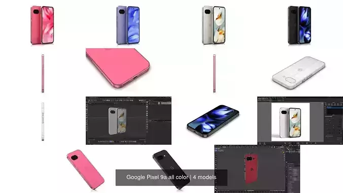 Google Pixel 9a all color