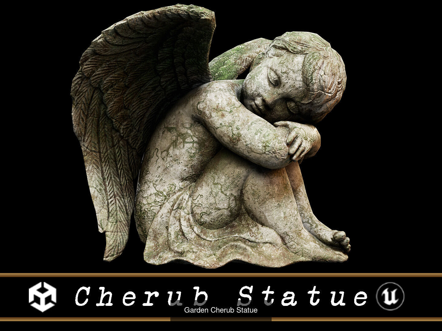 Garden Statue Pack 3D Model Collection_18