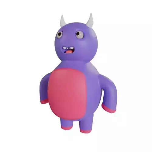 Cute Monster Rigged 