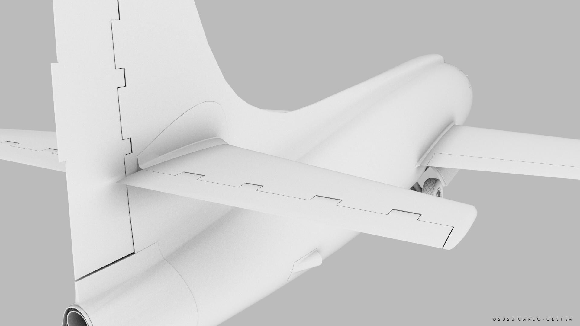 X-1 - Not rigged Low-poly 3D model_32