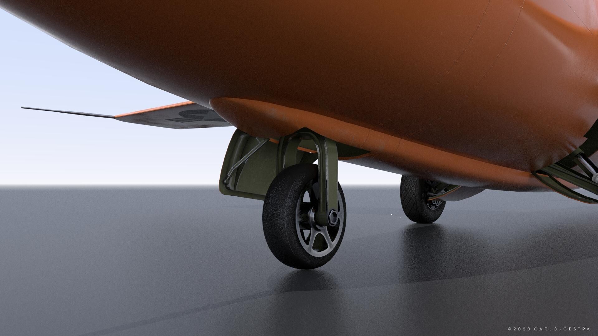 X-1 - Not rigged Low-poly 3D model_15