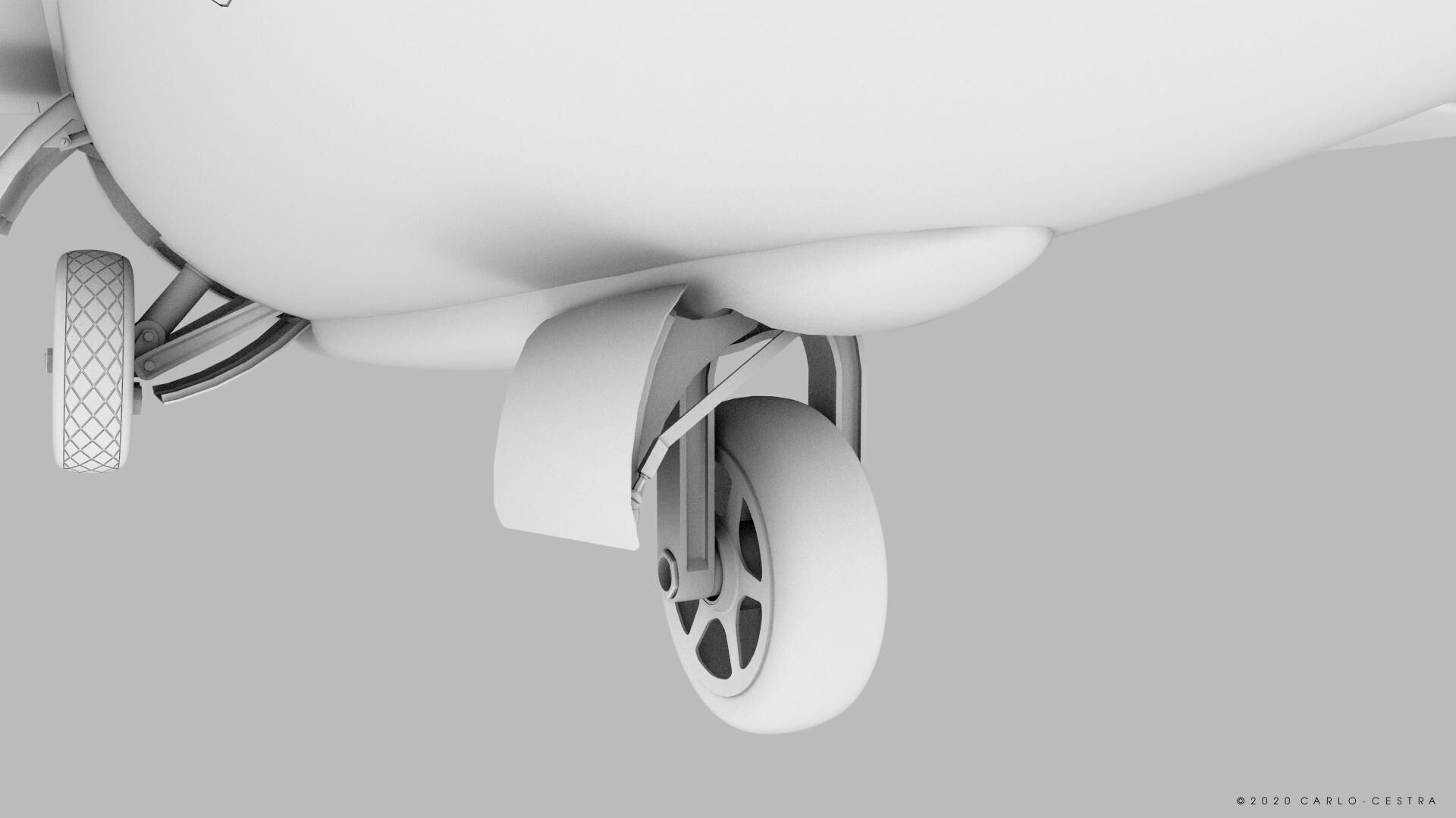 X-1 - Not rigged Low-poly 3D model_40