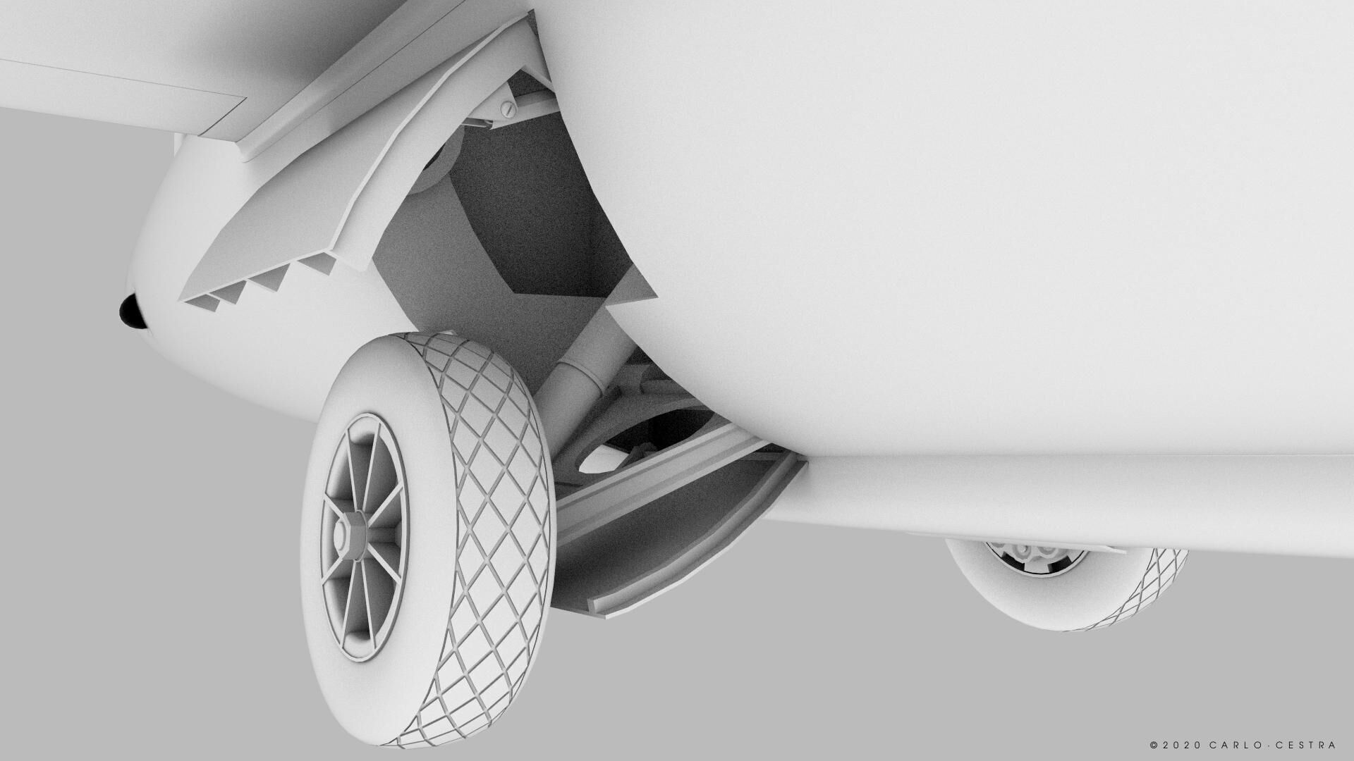 X-1 - Not rigged Low-poly 3D model_41