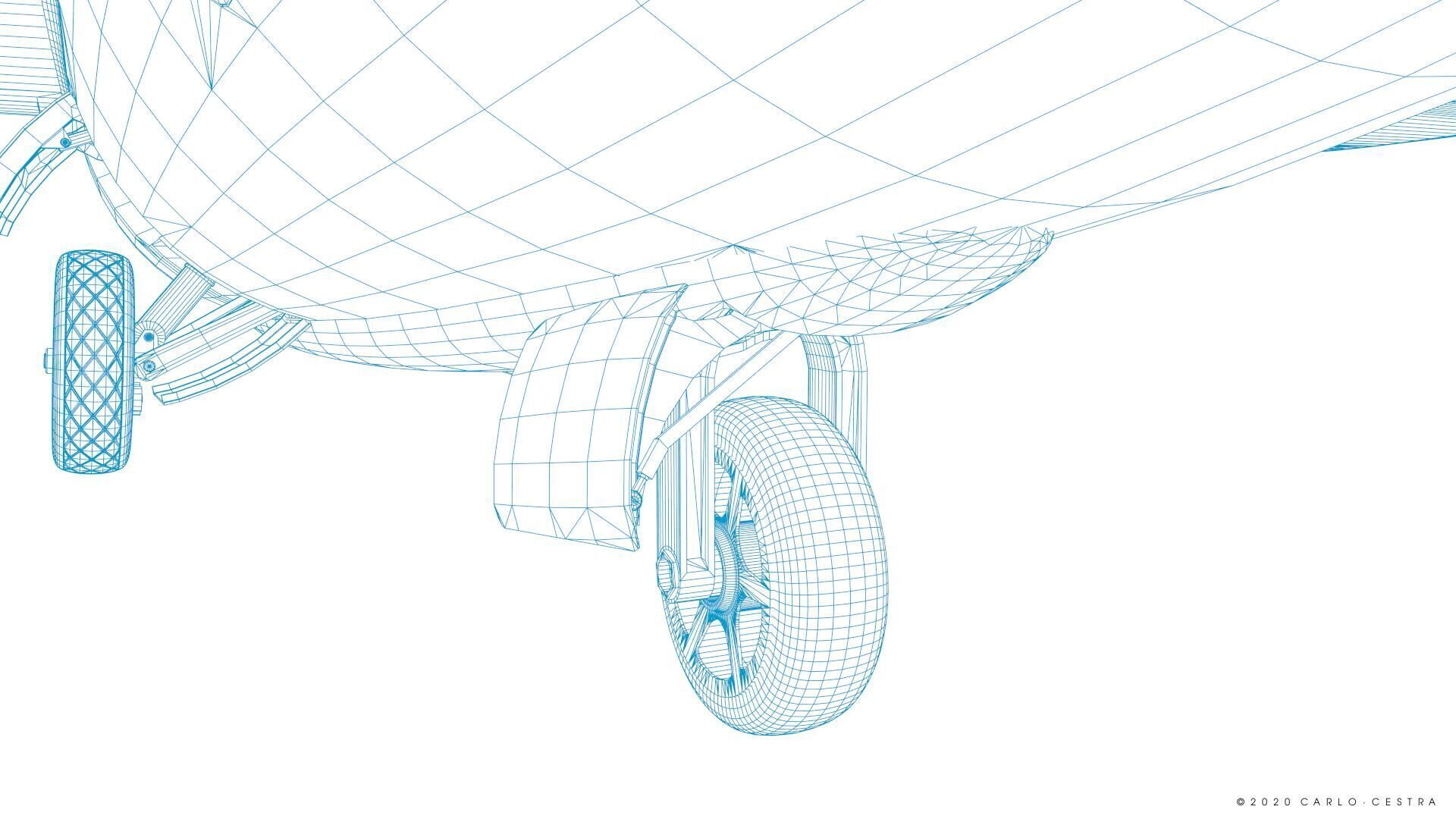 X-1 - Not rigged Low-poly 3D model_62