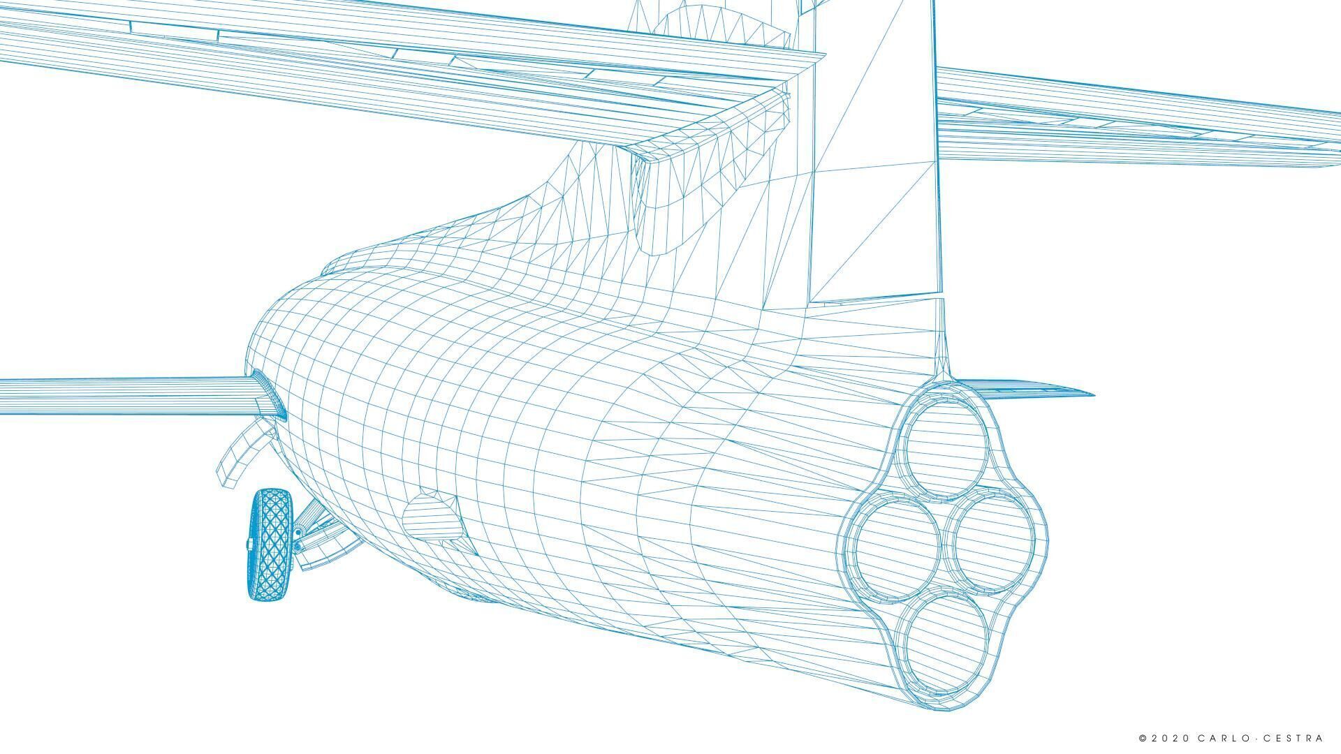 X-1 - Not rigged Low-poly 3D model_55