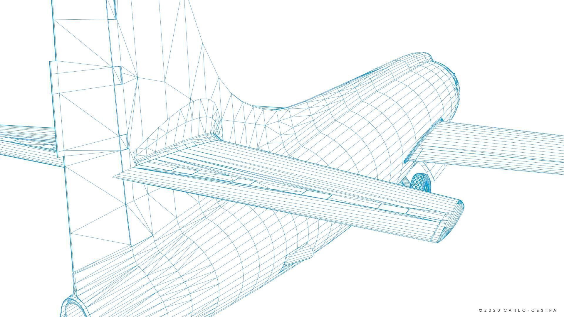 X-1 - Not rigged Low-poly 3D model_54