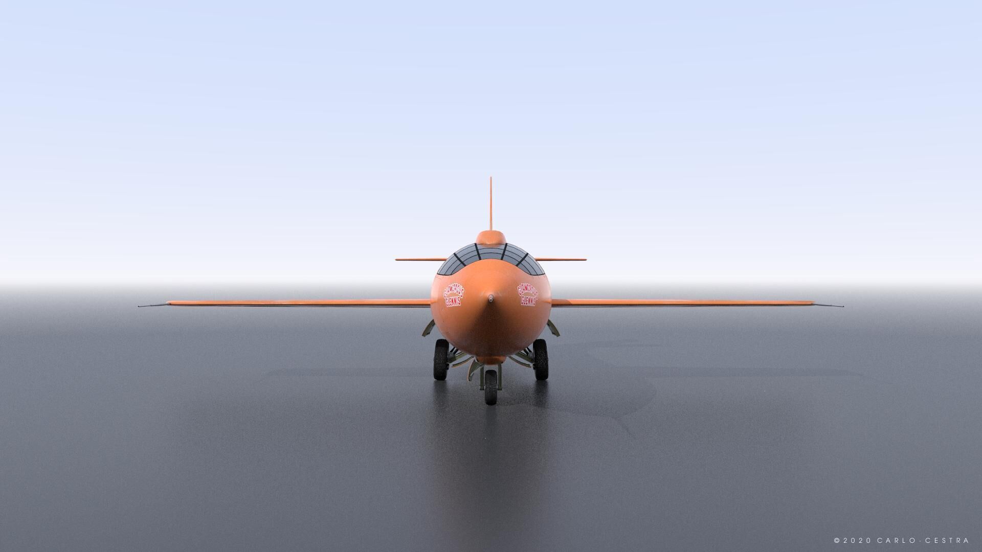 X-1 - Not rigged Low-poly 3D model_11