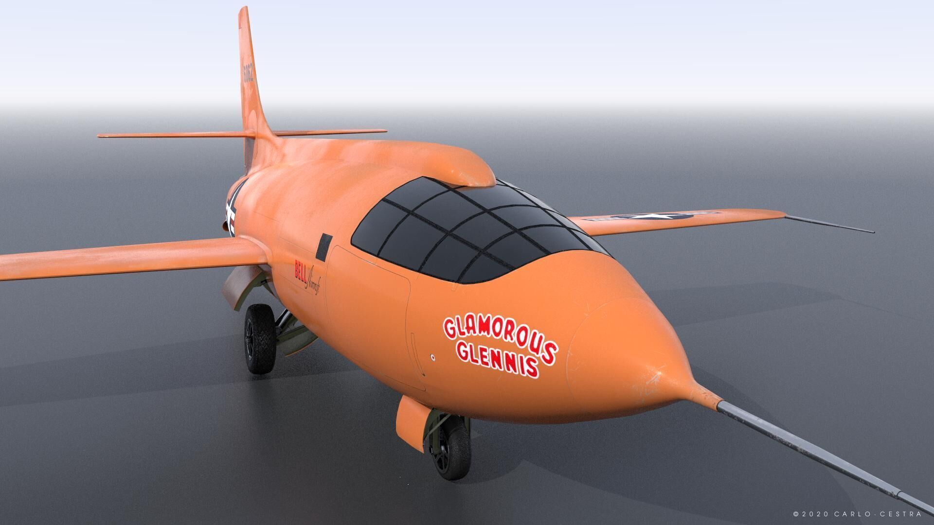 X-1 - Not rigged Low-poly 3D model_4