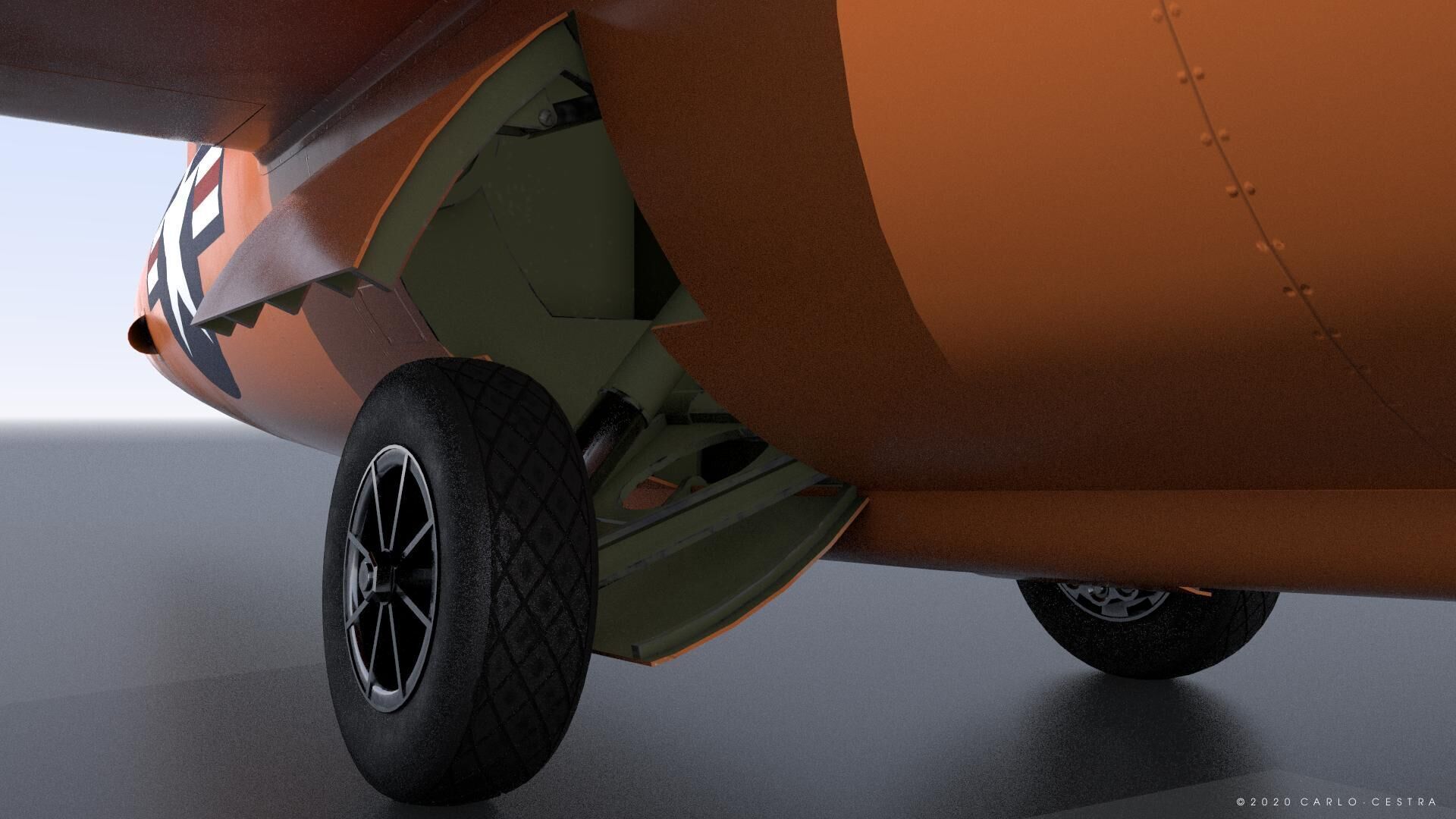 X-1 - Not rigged Low-poly 3D model_17