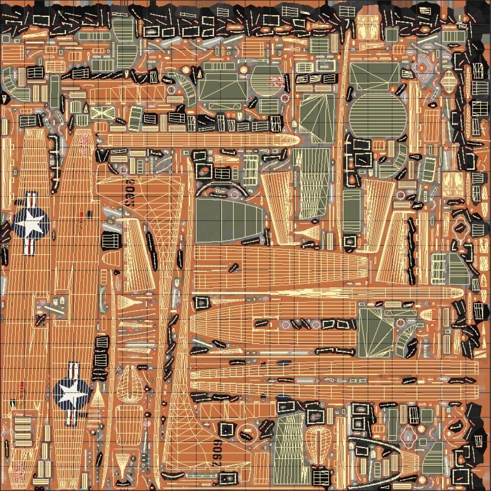 X-1 - Not rigged Low-poly 3D model_22