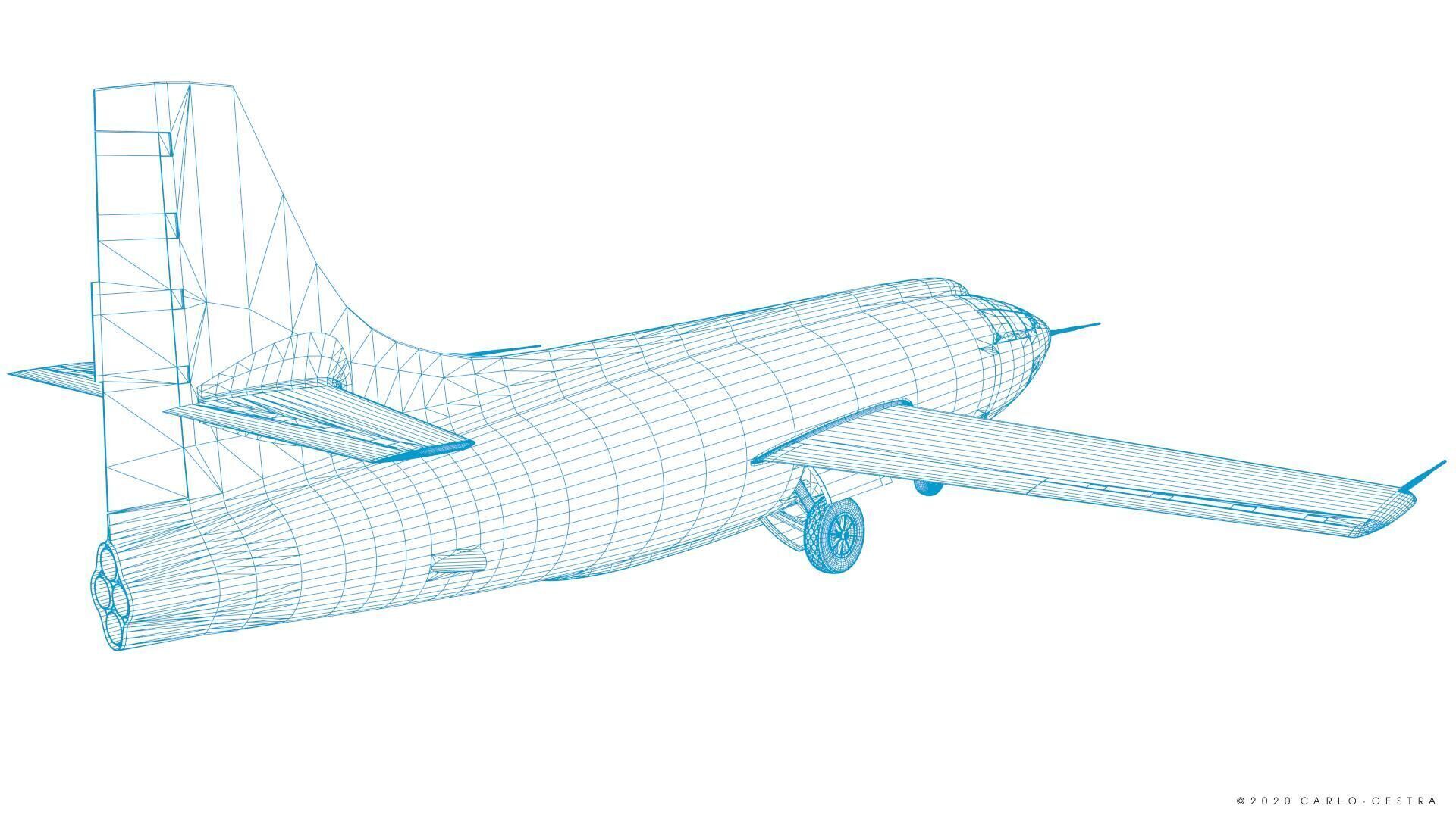 X-1 - Not rigged Low-poly 3D model_47