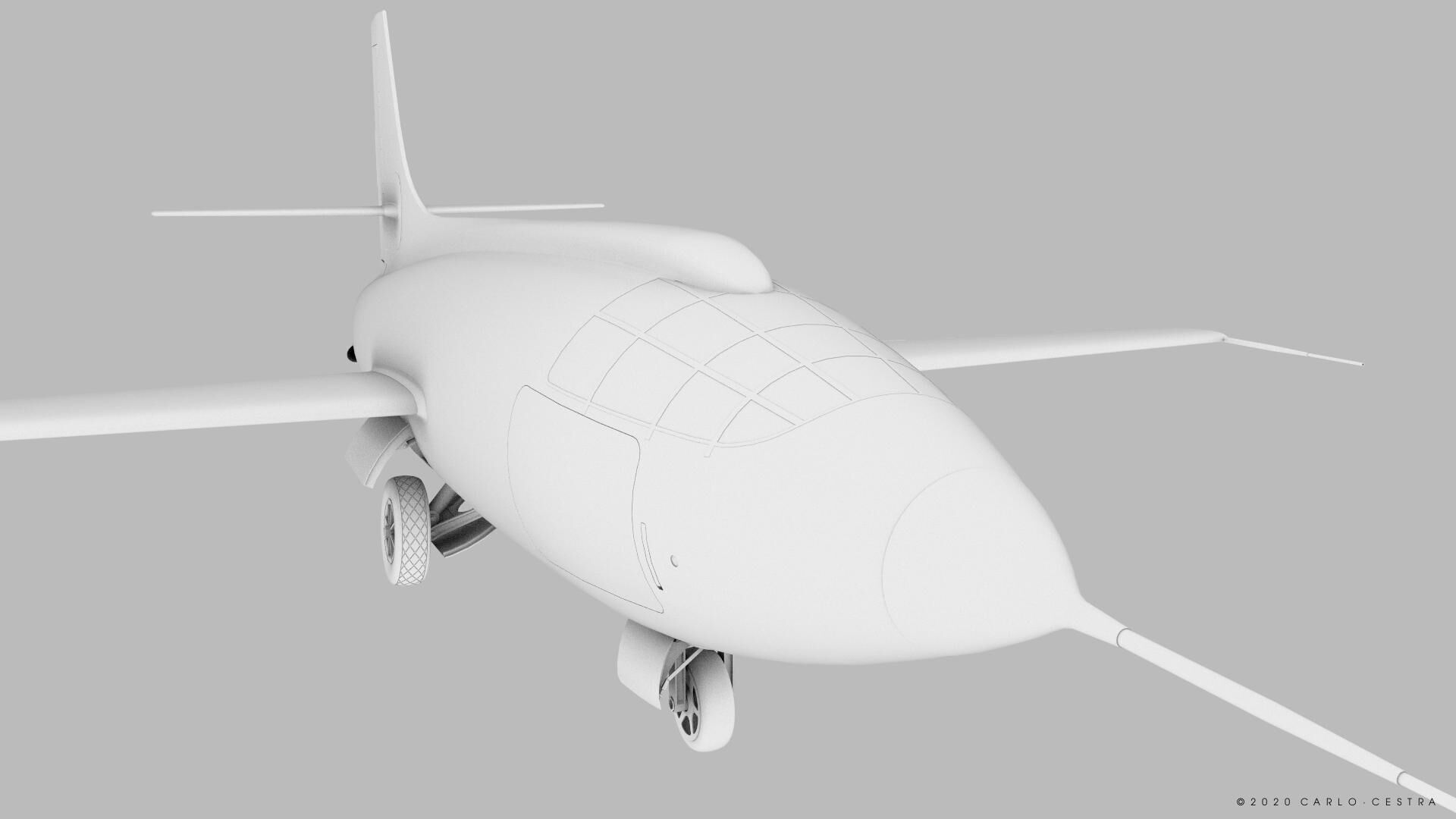 X-1 - Not rigged Low-poly 3D model_28