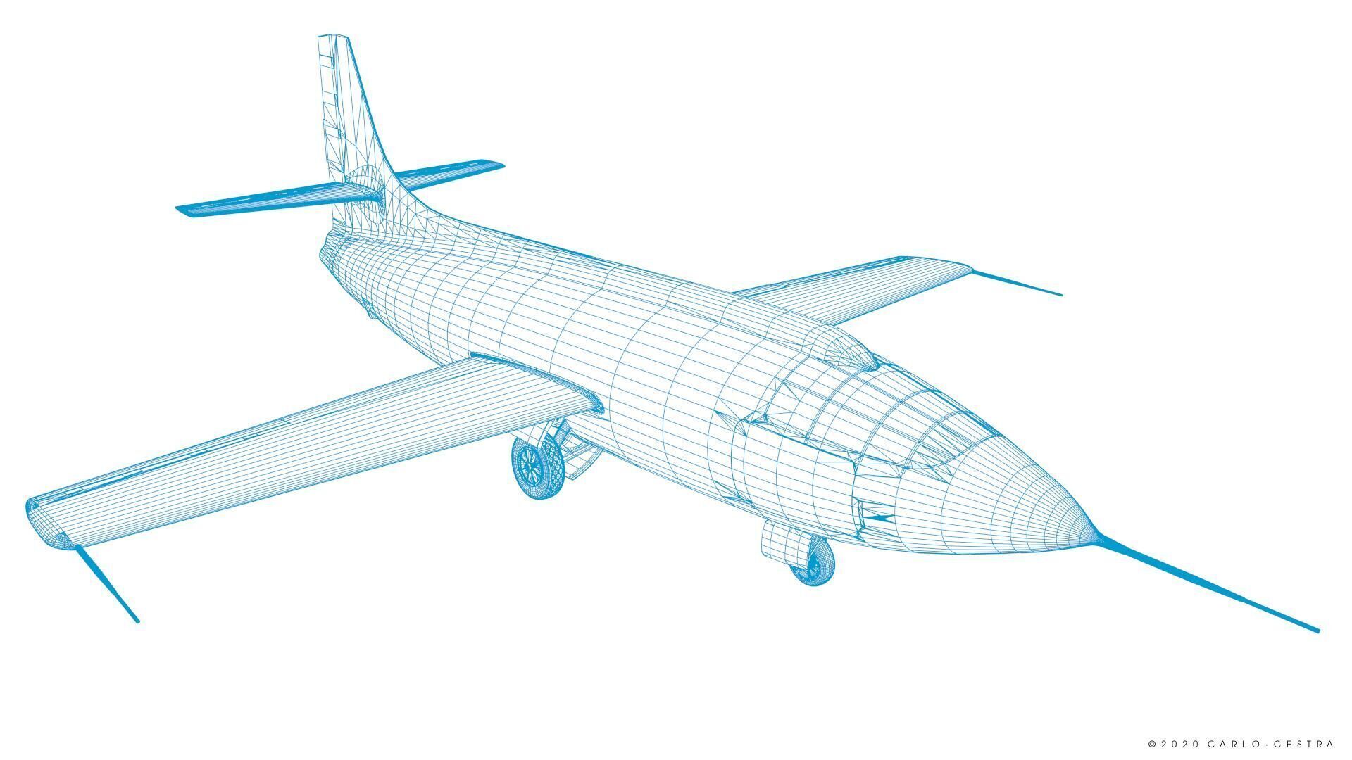 X-1 - Not rigged Low-poly 3D model_46