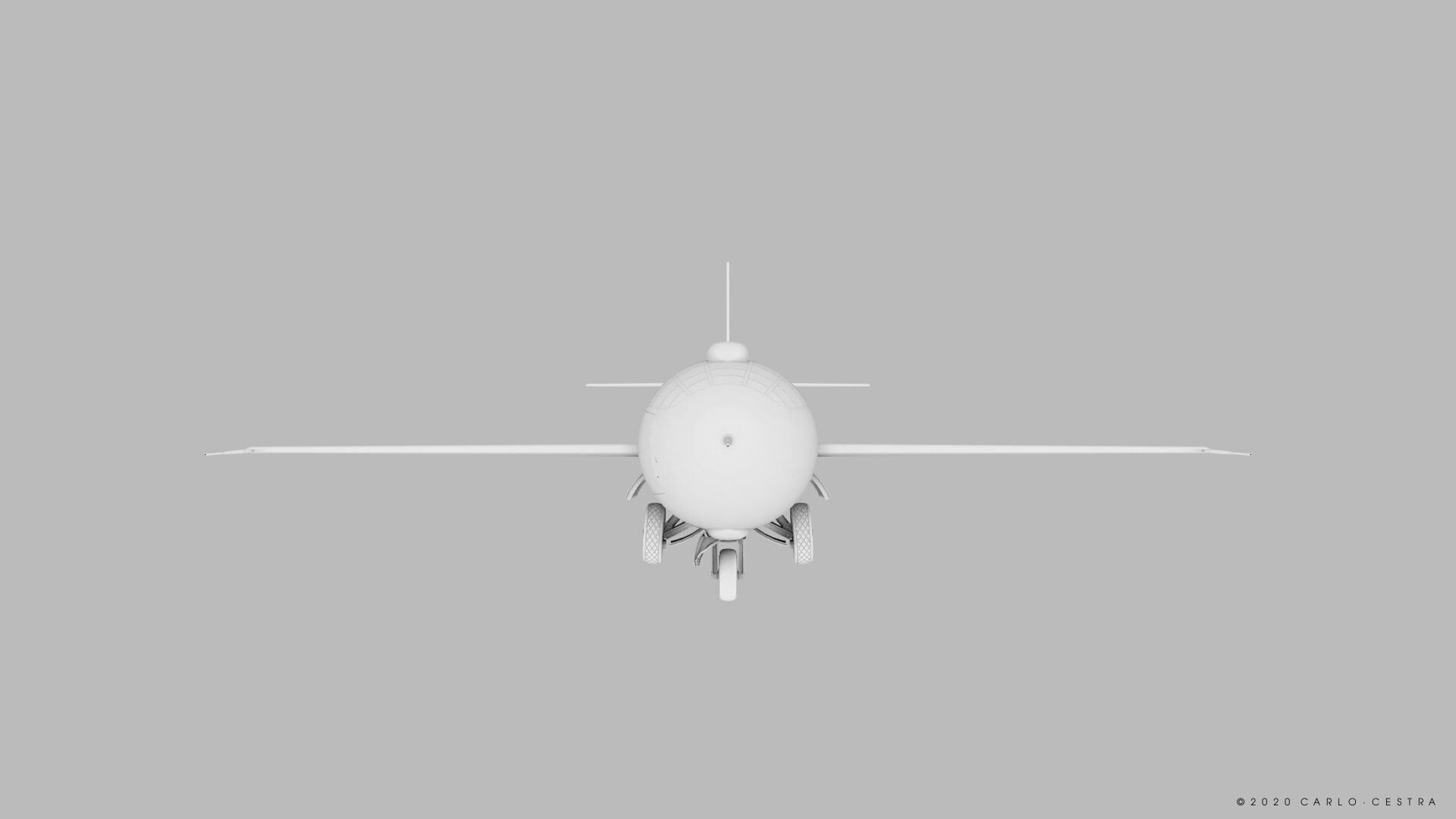 X-1 - Not rigged Low-poly 3D model_35
