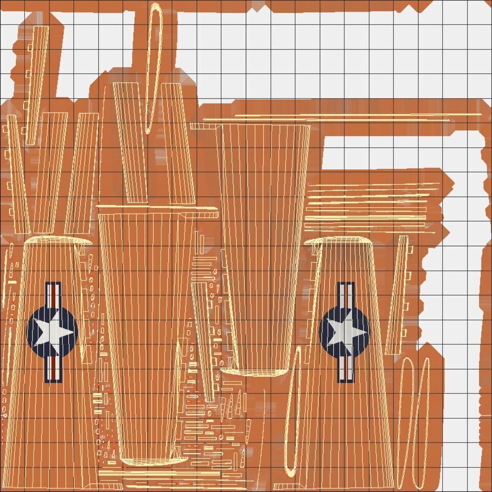 X-1 - Not rigged Low-poly 3D model_23