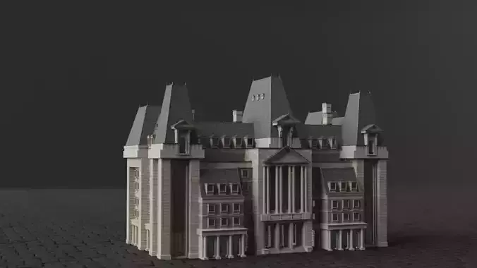 House - LG H 3D model