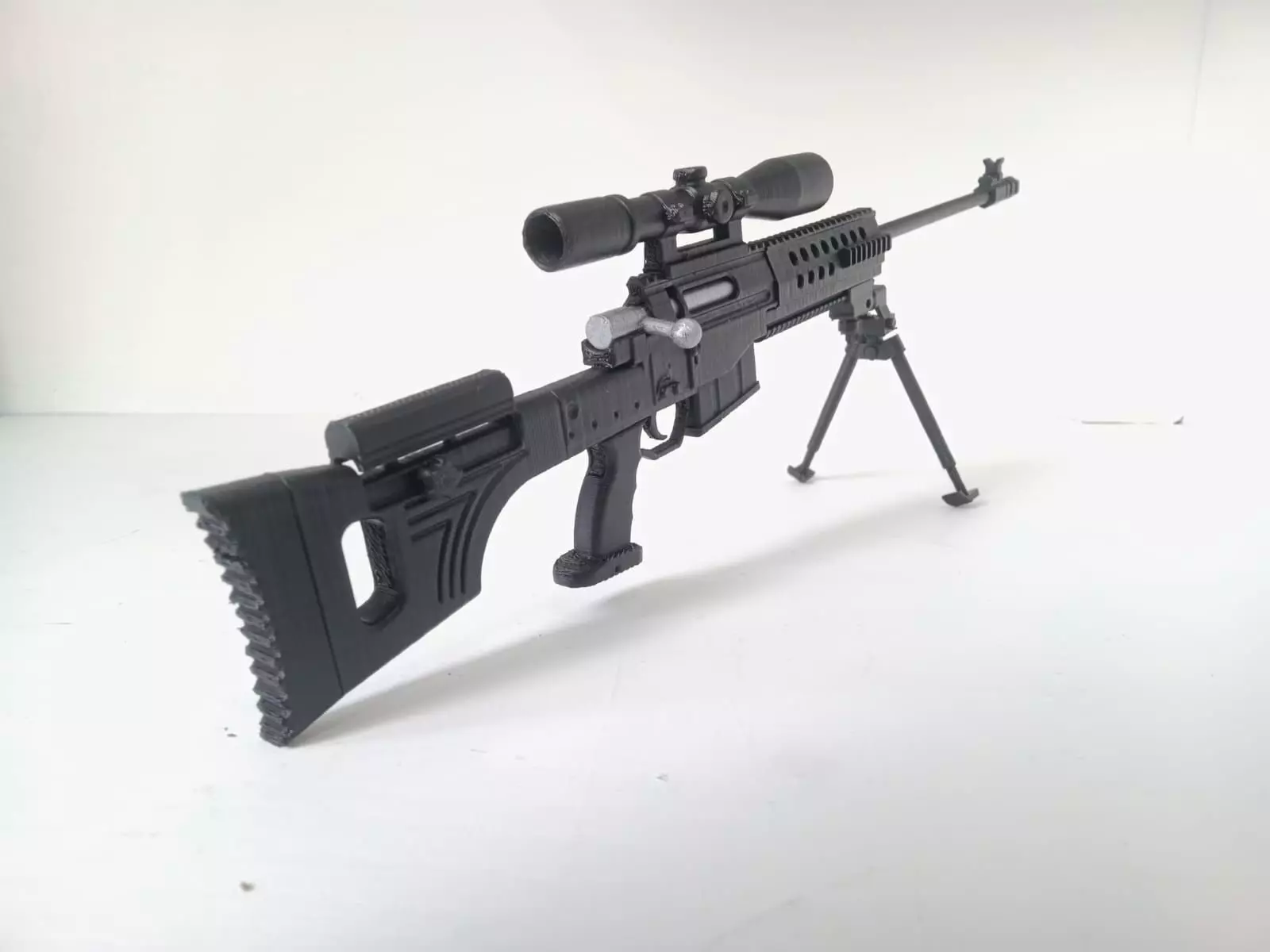 BORA 12 sniper rifle miniature 3D print model