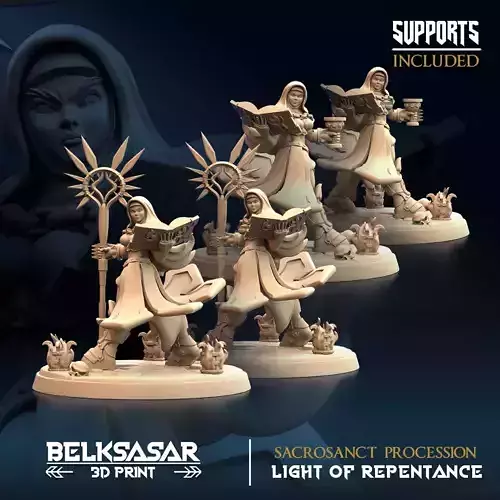 Ascended Maiden Nude and Normal Set x2