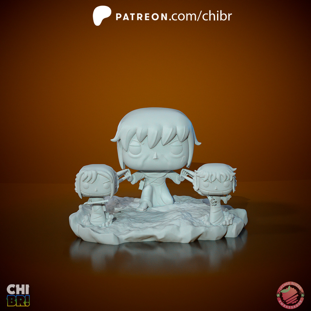 Chiyo - Naruto - Funko 3D print model_1