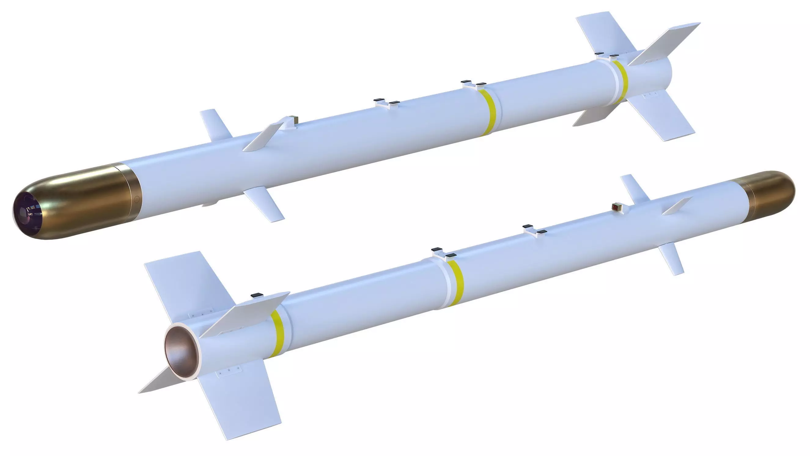 TL-2 Air to Ground Missile Low-poly 3D model