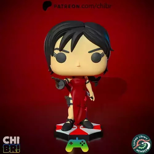 Ada Wong - Resident Evil - Funko 3D print model